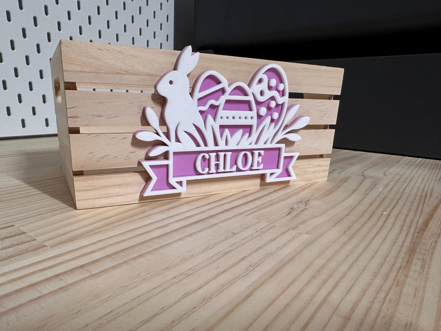 Personalised Easter Box with Crate Included
