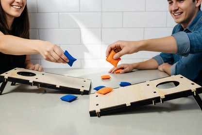 Mini Wooden Cornhole Game