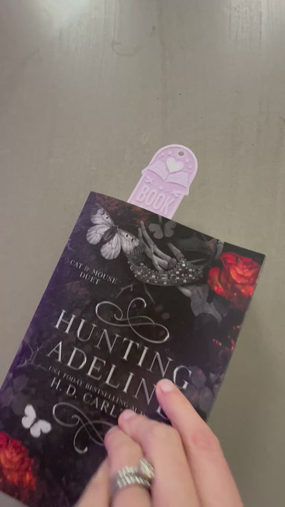Book Lover Bookmark 3D Printed